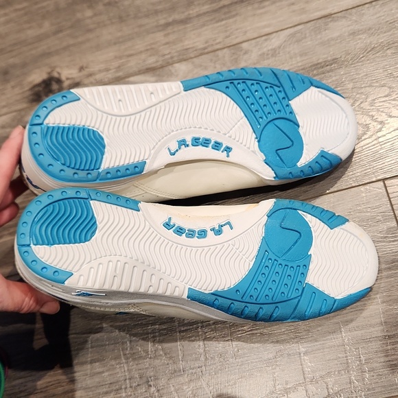 Vintage NWOT 1991 LA Gear 6282 Women's sz 8 High Top Sneakers - Picture 10 of 11